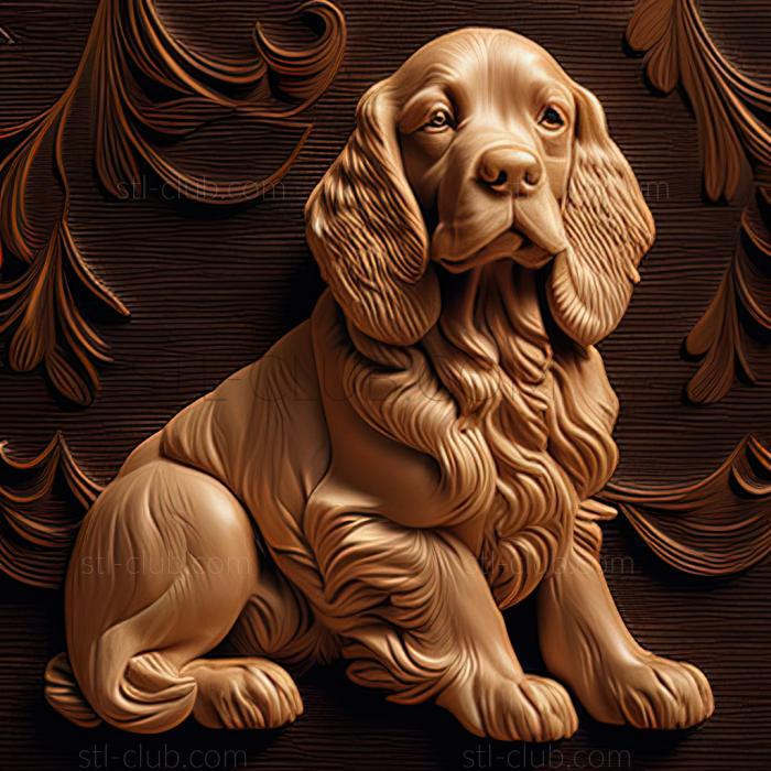 st American Cocker Spaniel dog